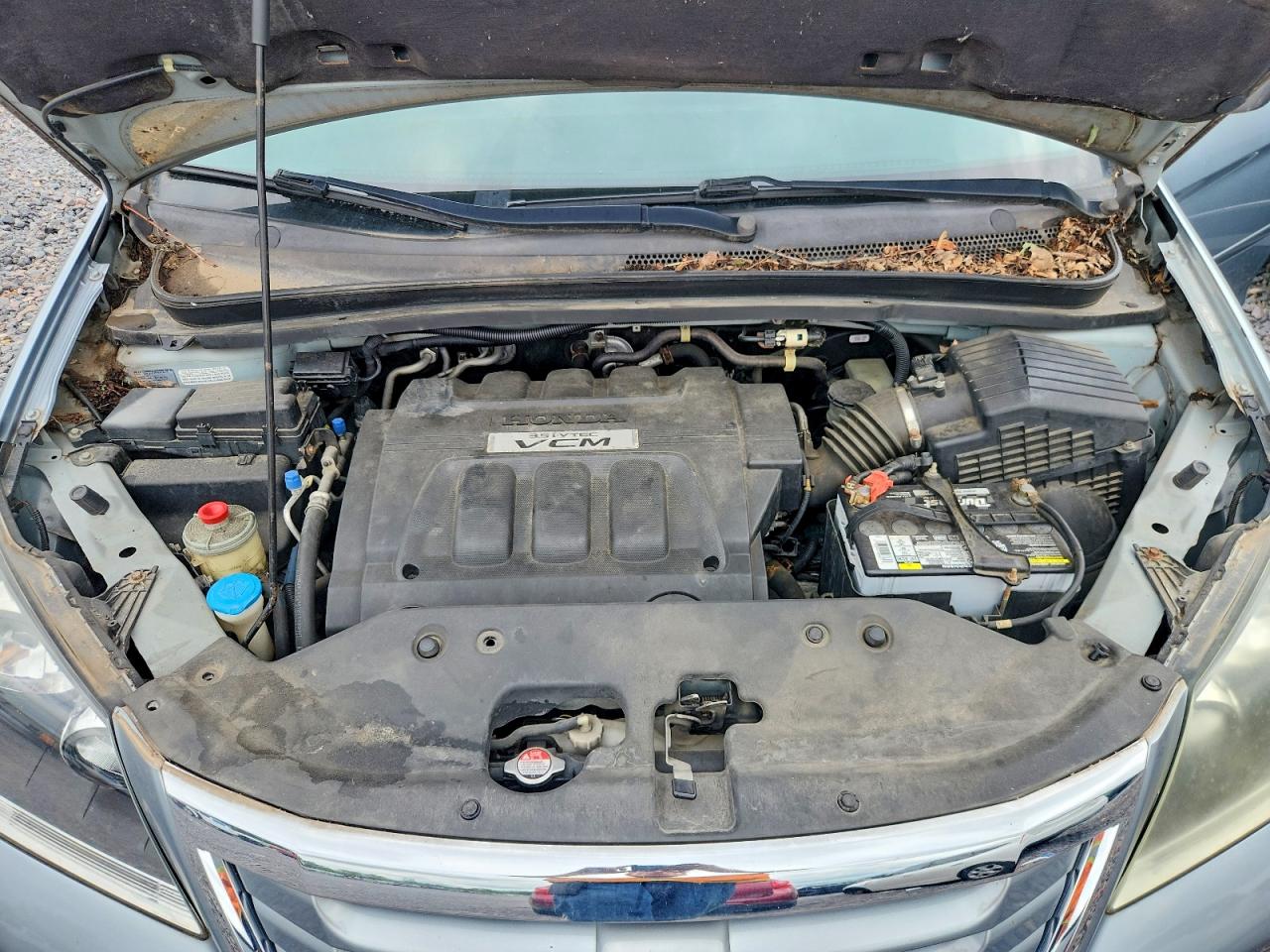 2010 Honda Odyssey Exl Синий vin: 5FNRL3H78AB044106
