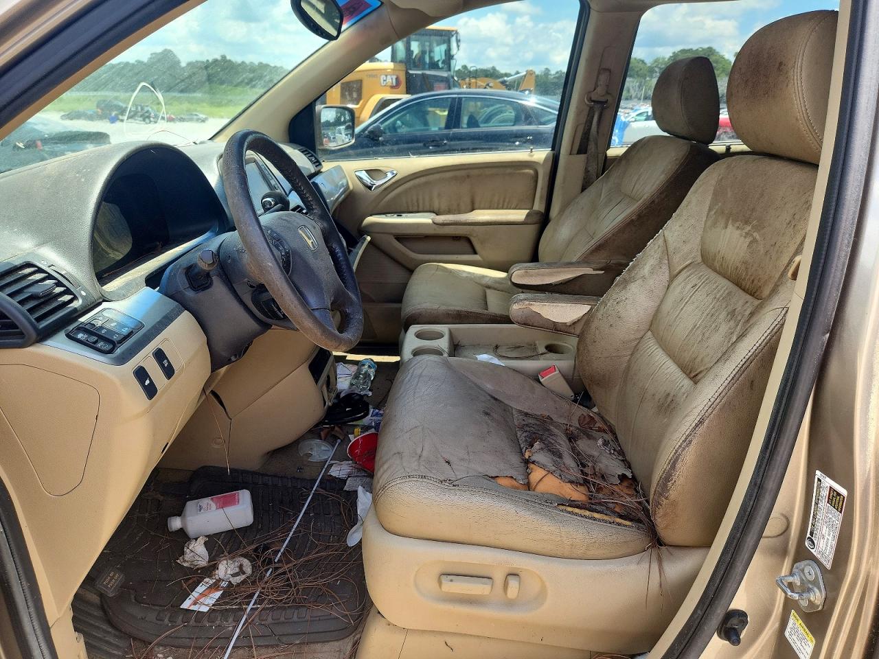 2010 Honda Odyssey Exl Gold vin: 5FNRL3H78AB048043