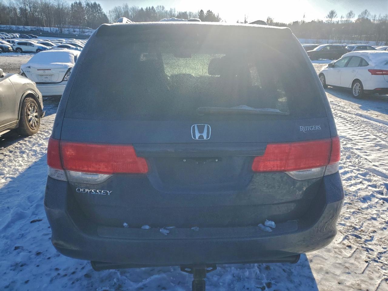 2010 Honda Odyssey Exl Blue vin: 5FNRL3H78AB058068