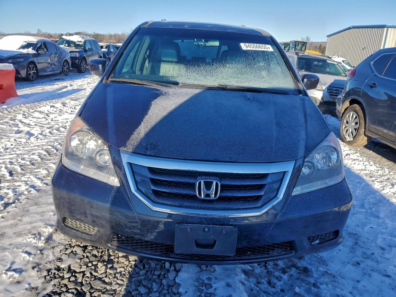 2010 Honda Odyssey Exl Blue vin: 5FNRL3H78AB058068