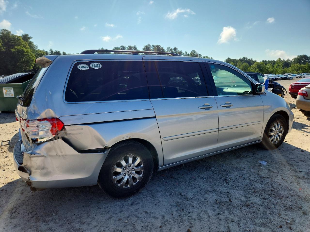 2010 Honda Odyssey Exl Серебряный vin: 5FNRL3H78AB077008