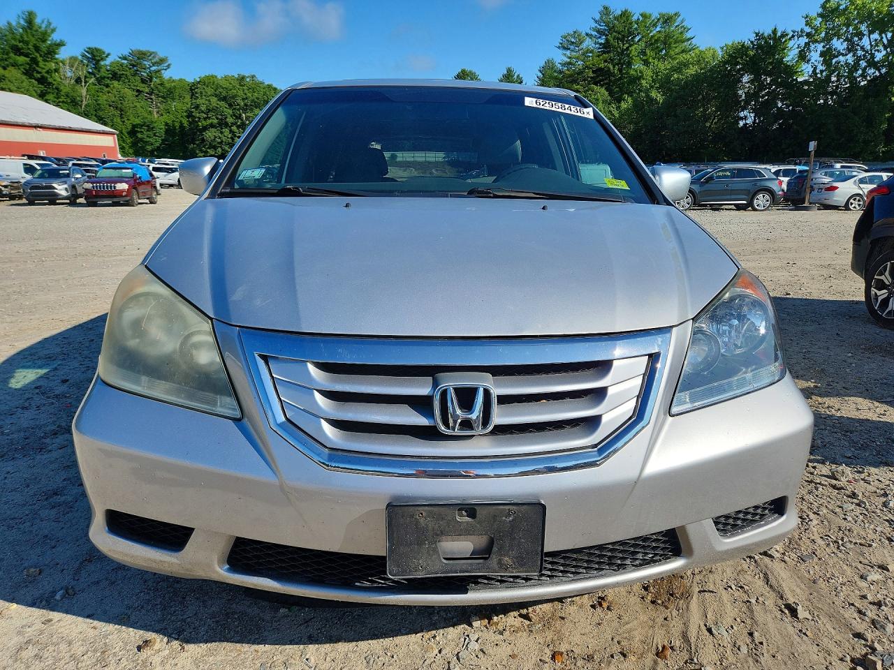 2010 Honda Odyssey Exl Серебряный vin: 5FNRL3H78AB077008
