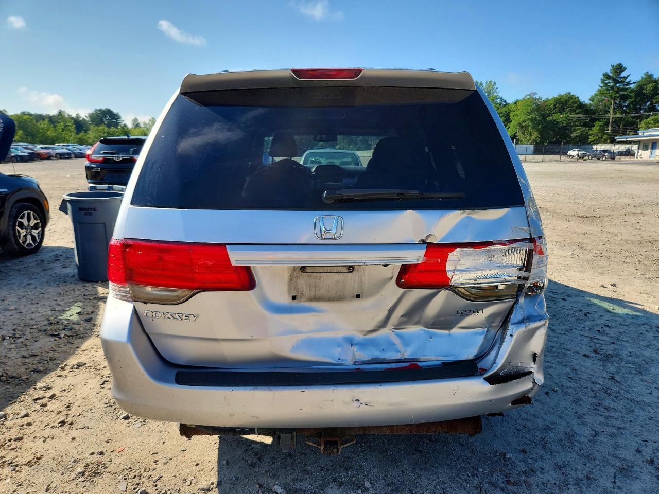 2010 Honda Odyssey Exl Серебряный vin: 5FNRL3H78AB077008