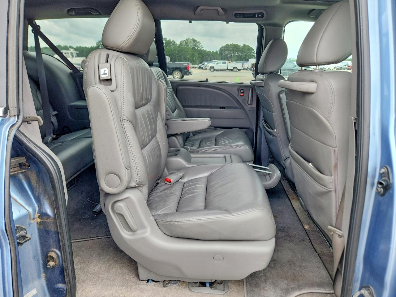 2010 Honda Odyssey Exl Blue vin: 5FNRL3H78AB077168