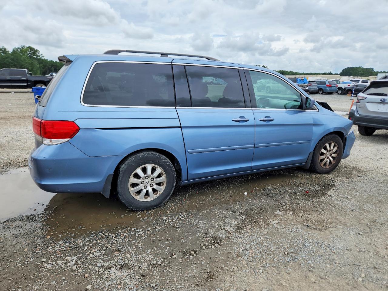 2010 Honda Odyssey Exl Blue vin: 5FNRL3H78AB077168