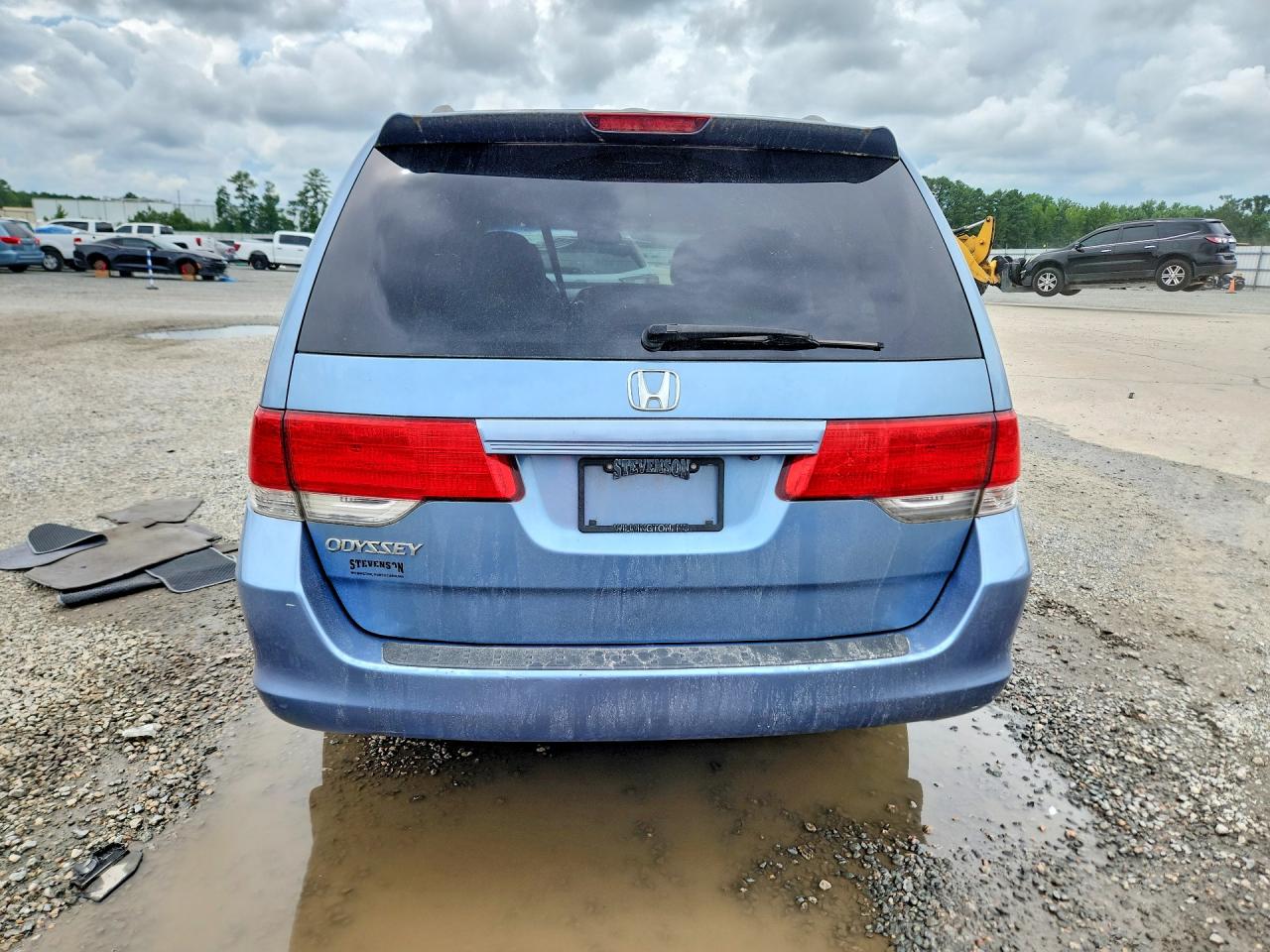 2010 Honda Odyssey Exl Blue vin: 5FNRL3H78AB077168