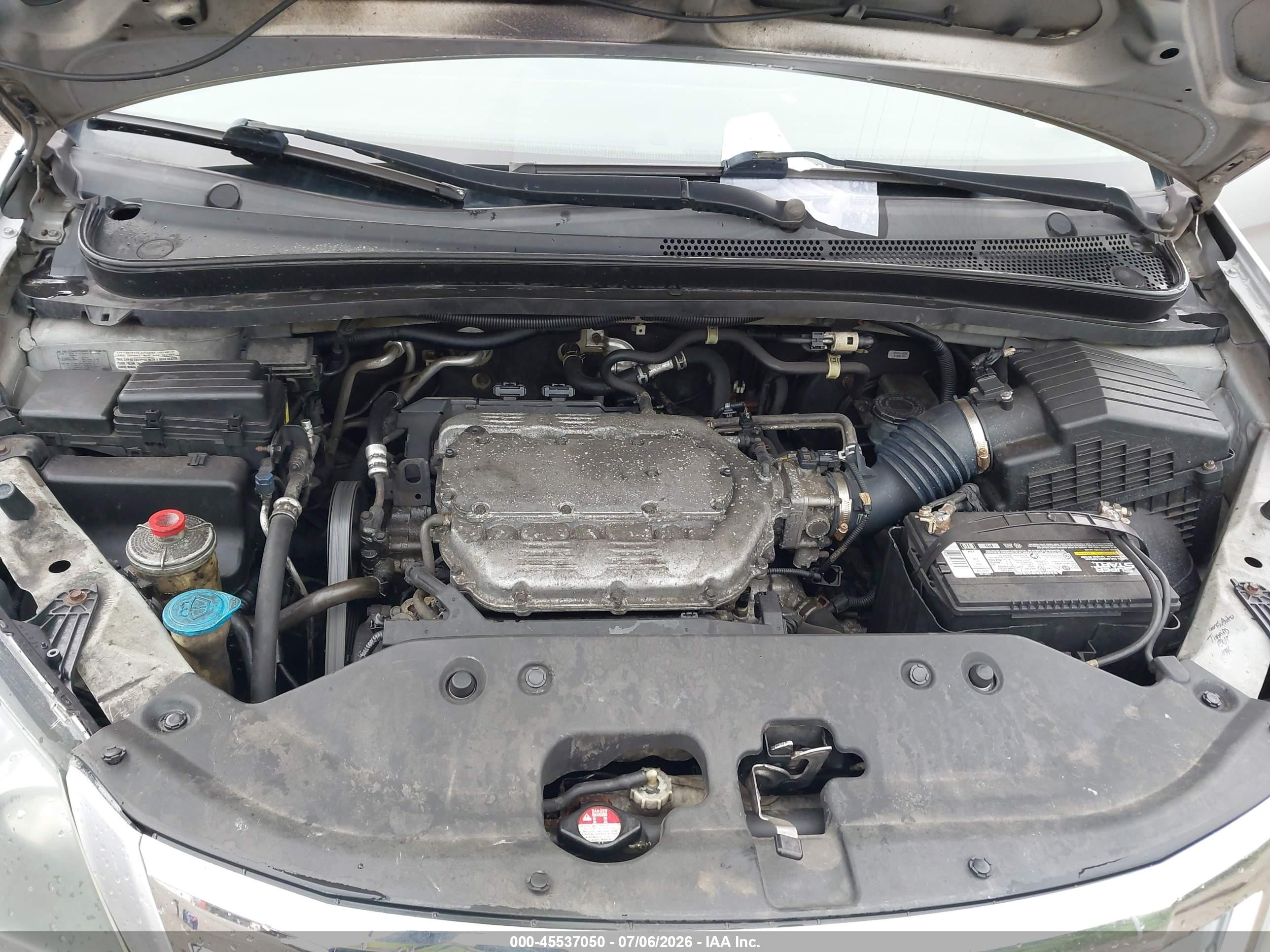 2010 Honda Odyssey Ex-l Серебряный vin: 5FNRL3H78AB088817