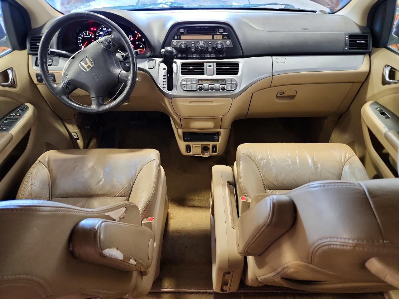 2010 Honda Odyssey Exl Темно-бордовый vin: 5FNRL3H79AB005301