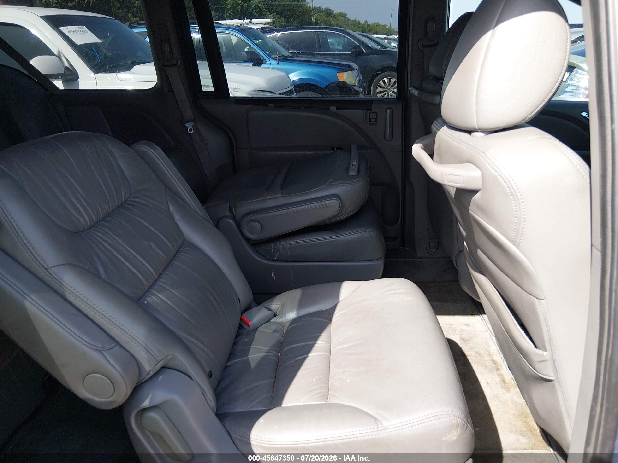 2010 Honda Odyssey Ex-l Light Blue vin: 5FNRL3H79AB031431