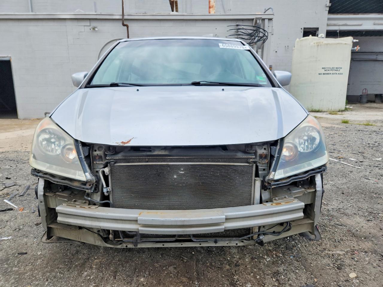 2010 Honda Odyssey Exl Silver vin: 5FNRL3H79AB035690
