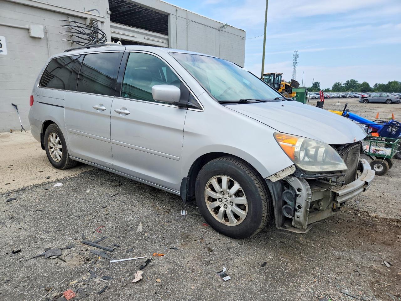 2010 Honda Odyssey Exl Silver vin: 5FNRL3H79AB035690