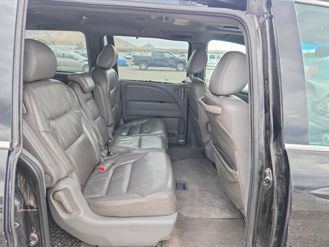 2010 Honda Odyssey Exl Black vin: 5FNRL3H79AB039254