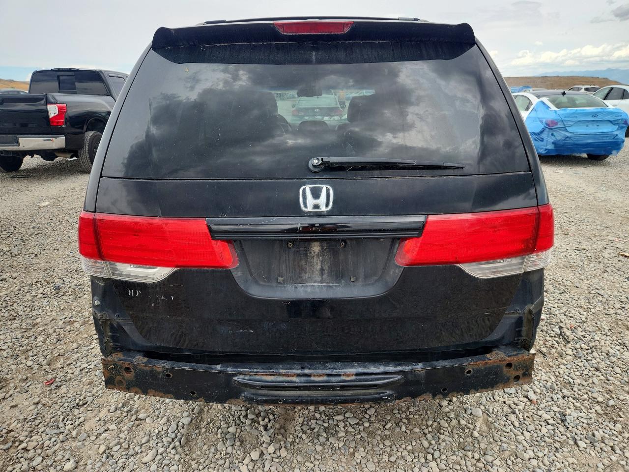 2010 Honda Odyssey Exl Black vin: 5FNRL3H79AB039254