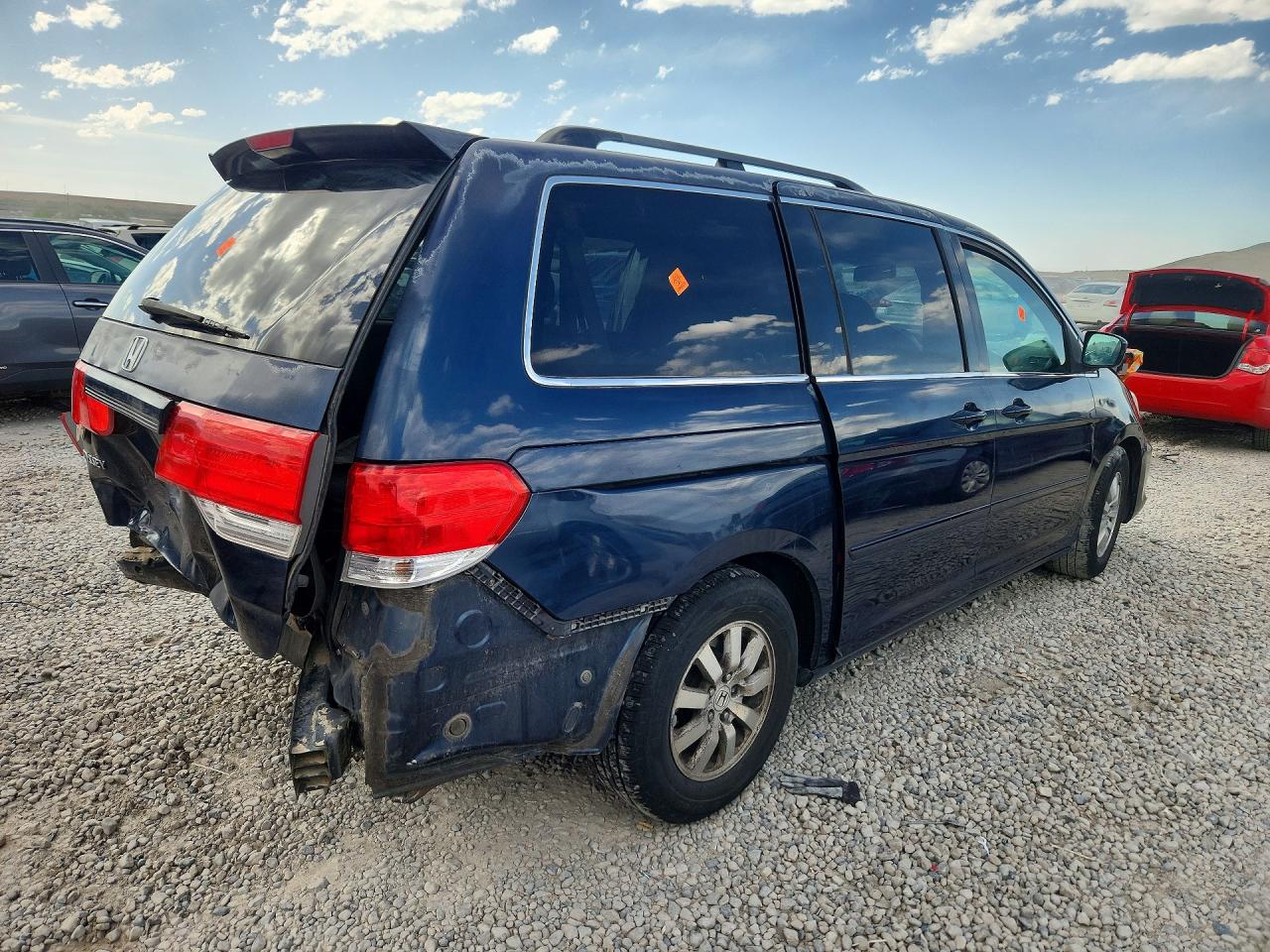 2010 Honda Odyssey Exl Blue vin: 5FNRL3H79AB040789