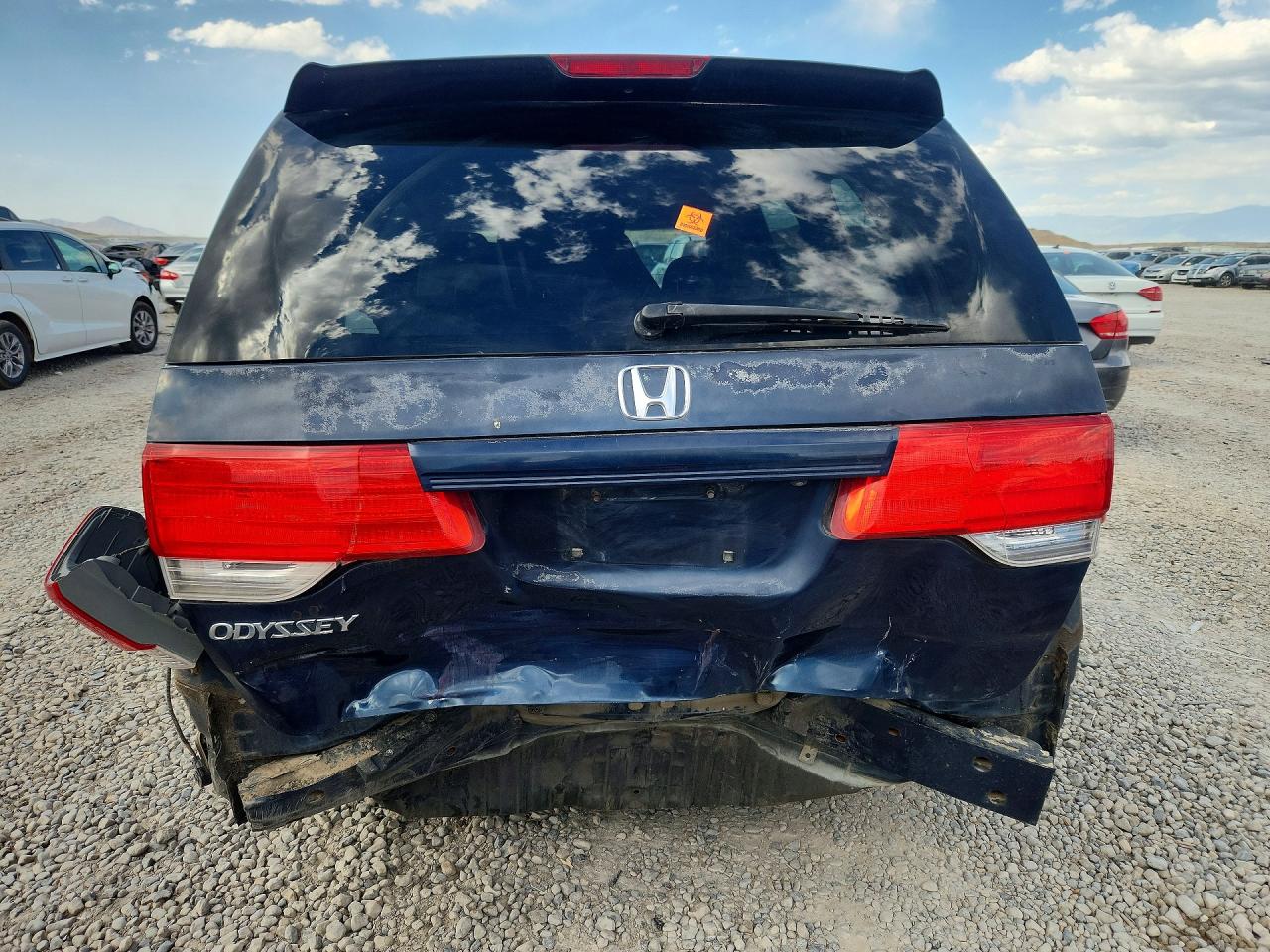 2010 Honda Odyssey Exl Blue vin: 5FNRL3H79AB040789