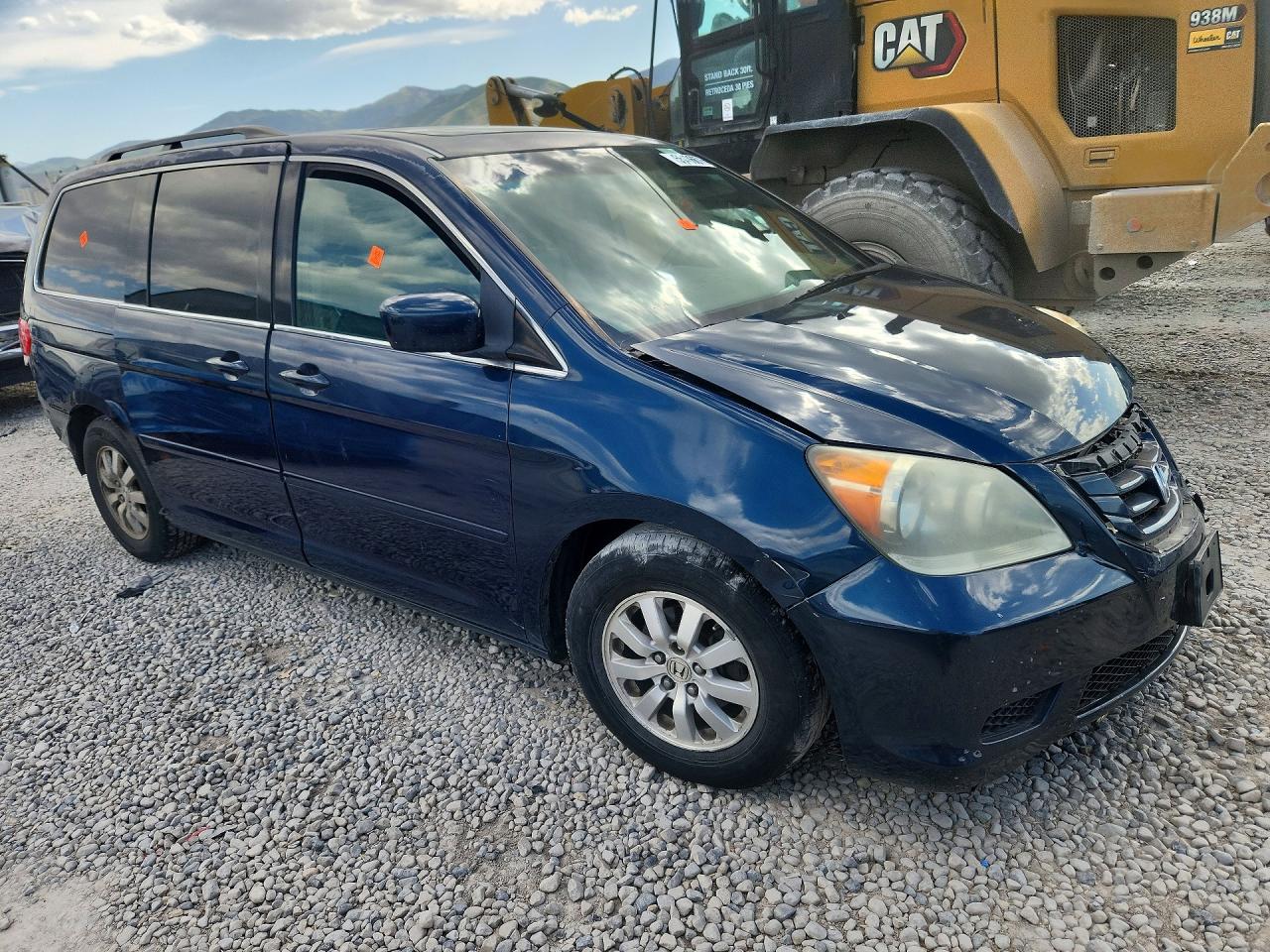 2010 Honda Odyssey Exl Blue vin: 5FNRL3H79AB040789