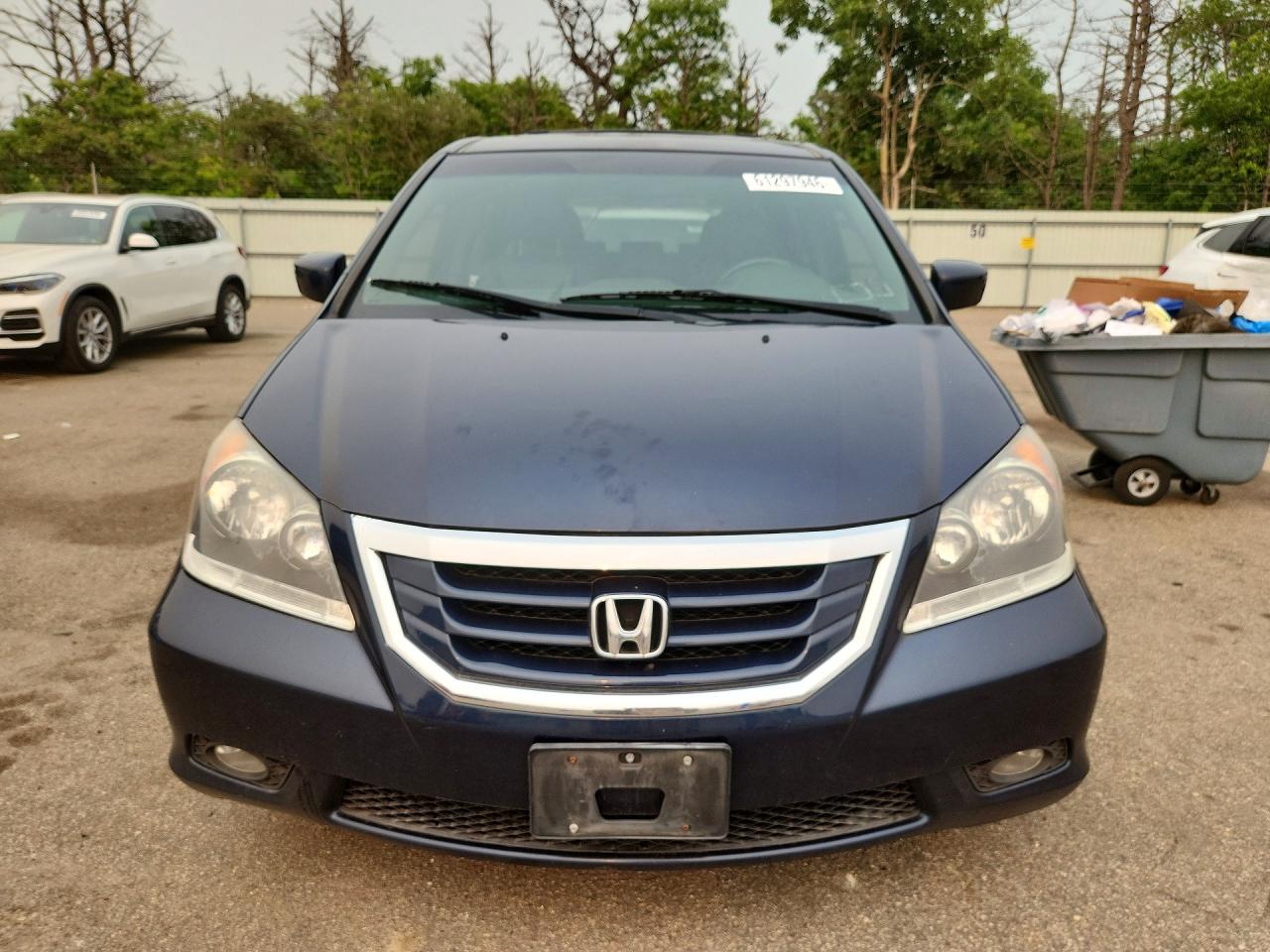 2010 Honda Odyssey Exl Blue vin: 5FNRL3H79AB040985
