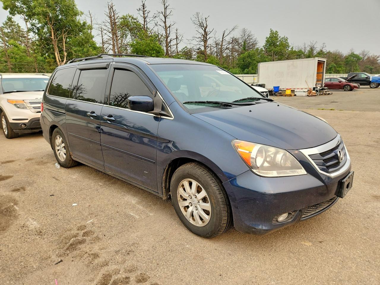 2010 Honda Odyssey Exl Blue vin: 5FNRL3H79AB040985