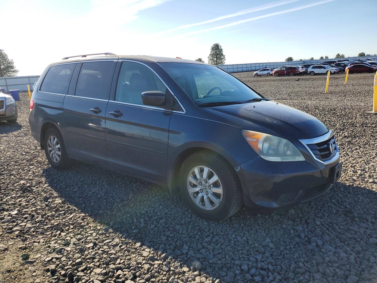 2010 Honda Odyssey Exl Blue vin: 5FNRL3H79AB109187
