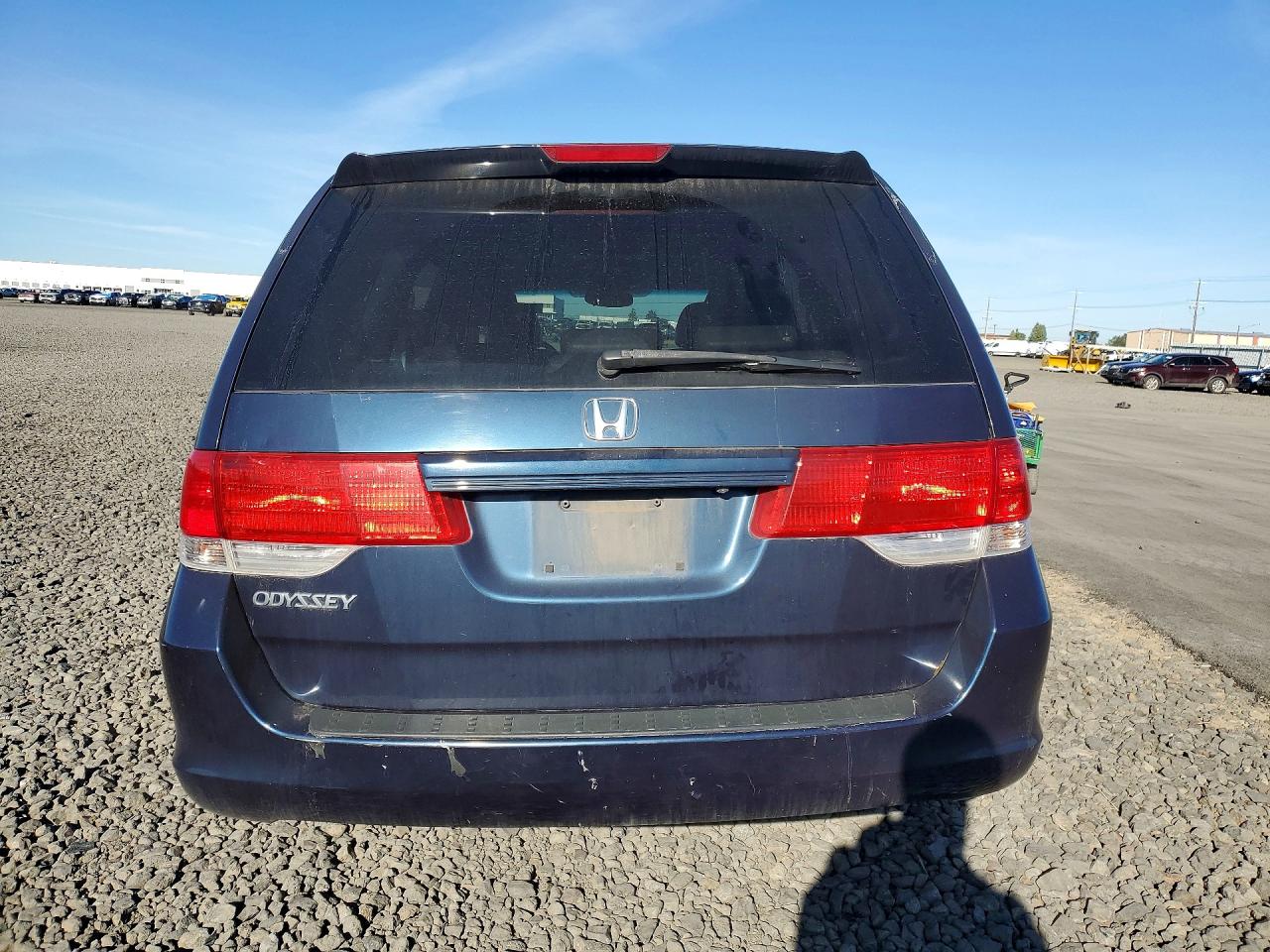 2010 Honda Odyssey Exl Blue vin: 5FNRL3H79AB109187