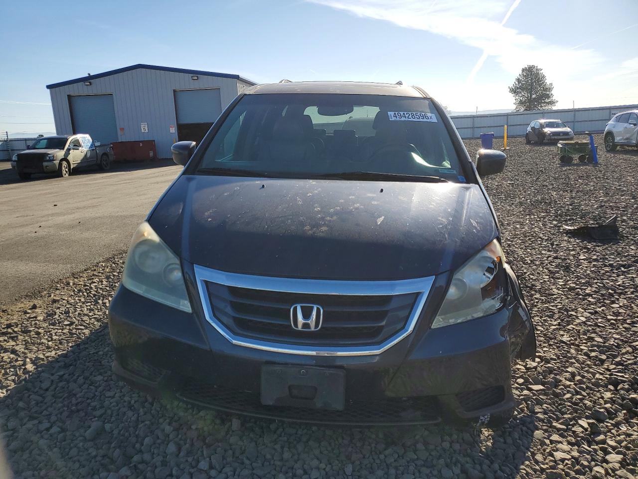2010 Honda Odyssey Exl Blue vin: 5FNRL3H79AB109187
