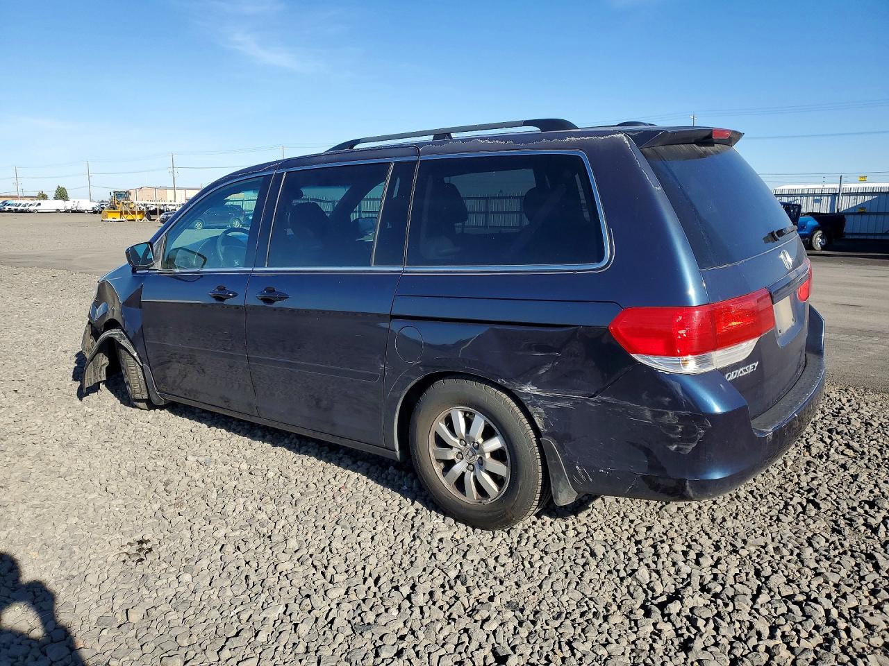 2010 Honda Odyssey Exl Blue vin: 5FNRL3H79AB109187