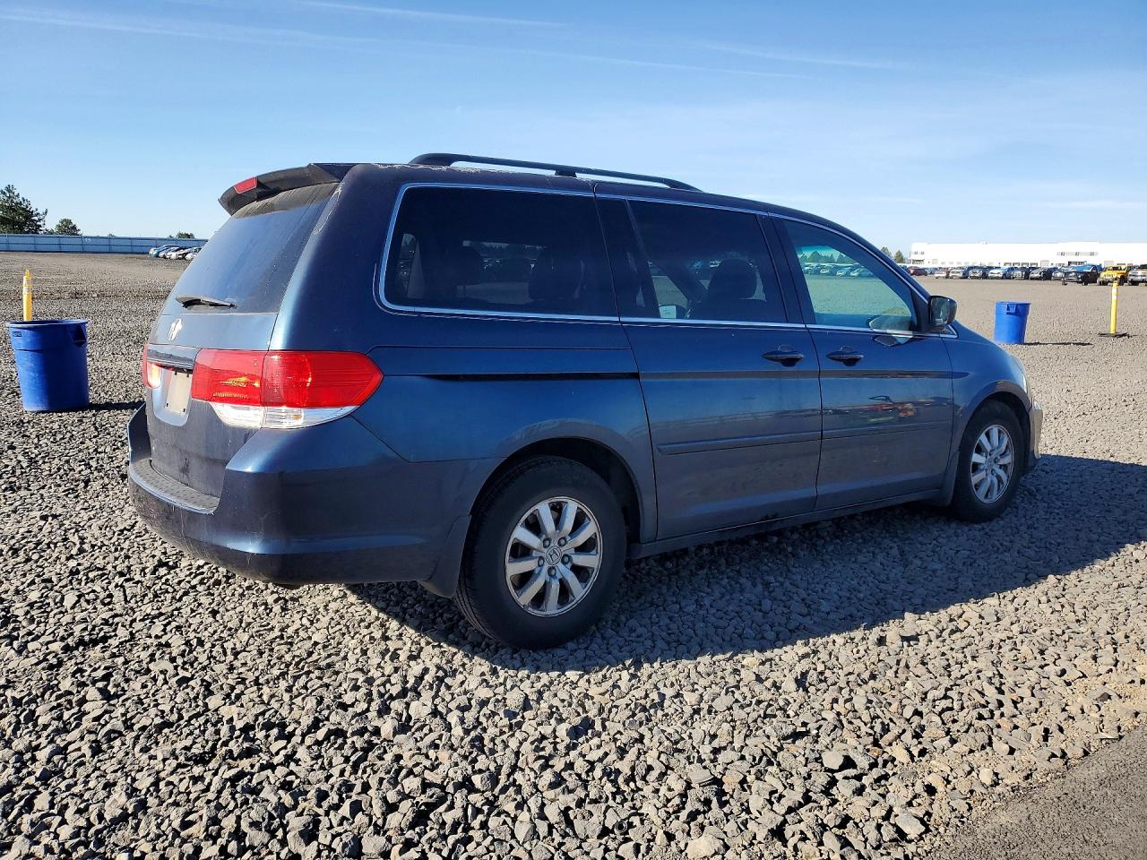 2010 Honda Odyssey Exl Blue vin: 5FNRL3H79AB109187
