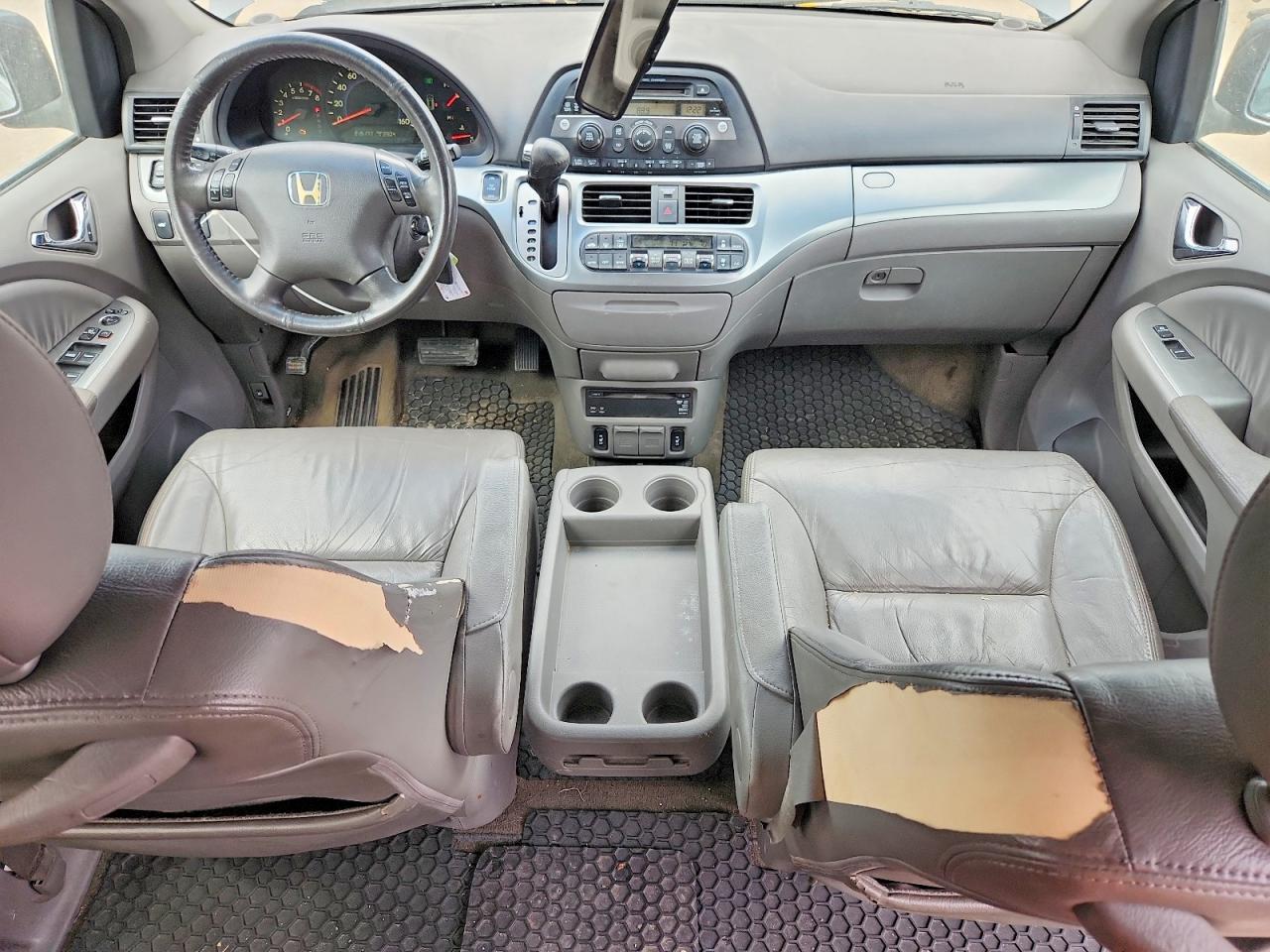 2010 Honda Odyssey Exl Gray vin: 5FNRL3H7XAB039795