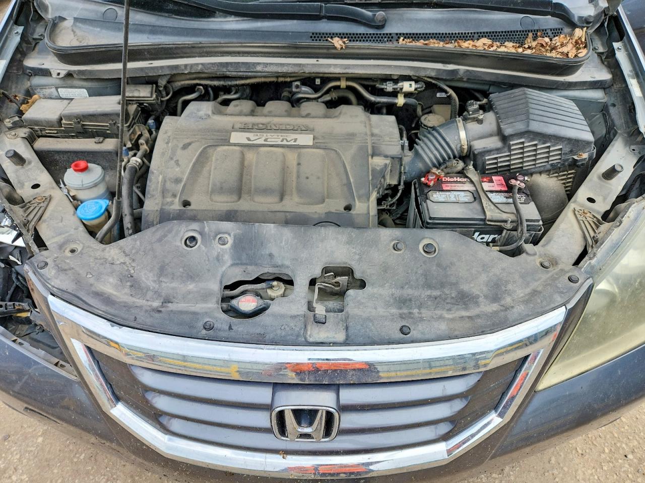 2010 Honda Odyssey Exl Gray vin: 5FNRL3H7XAB039795