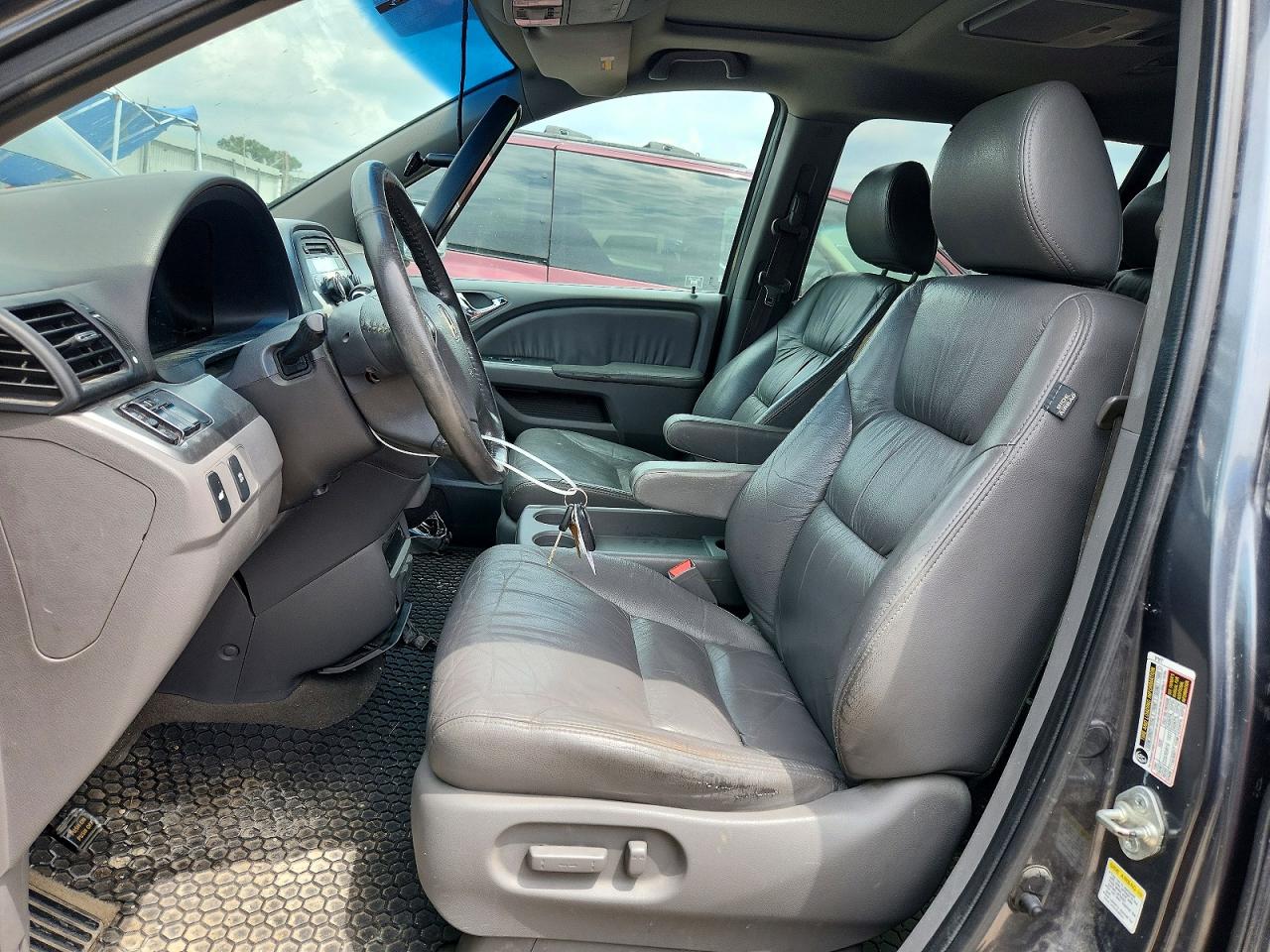 2010 Honda Odyssey Exl Gray vin: 5FNRL3H7XAB039795