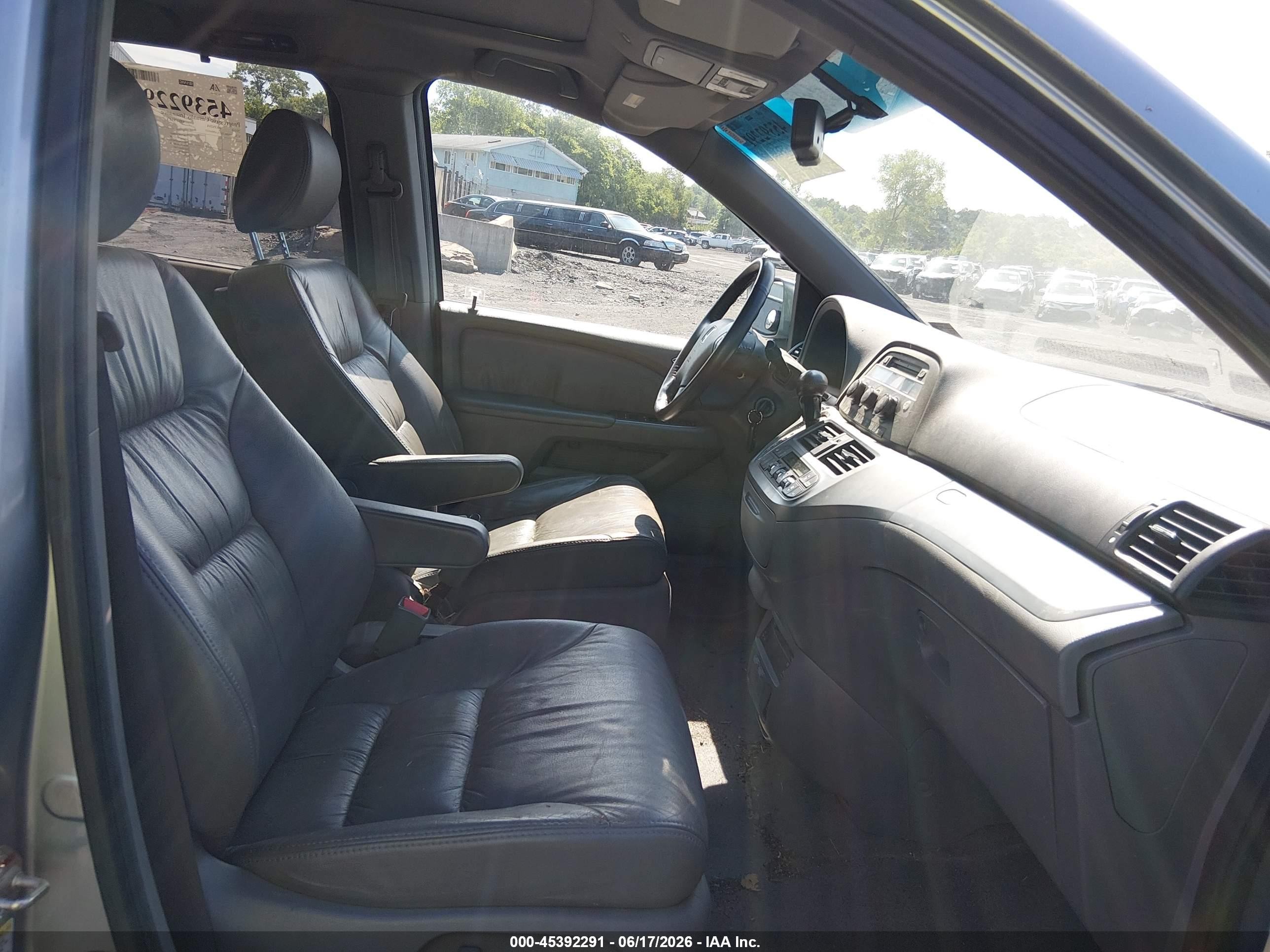 2010 Honda Odyssey Ex-l Light Blue vin: 5FNRL3H7XAB064101