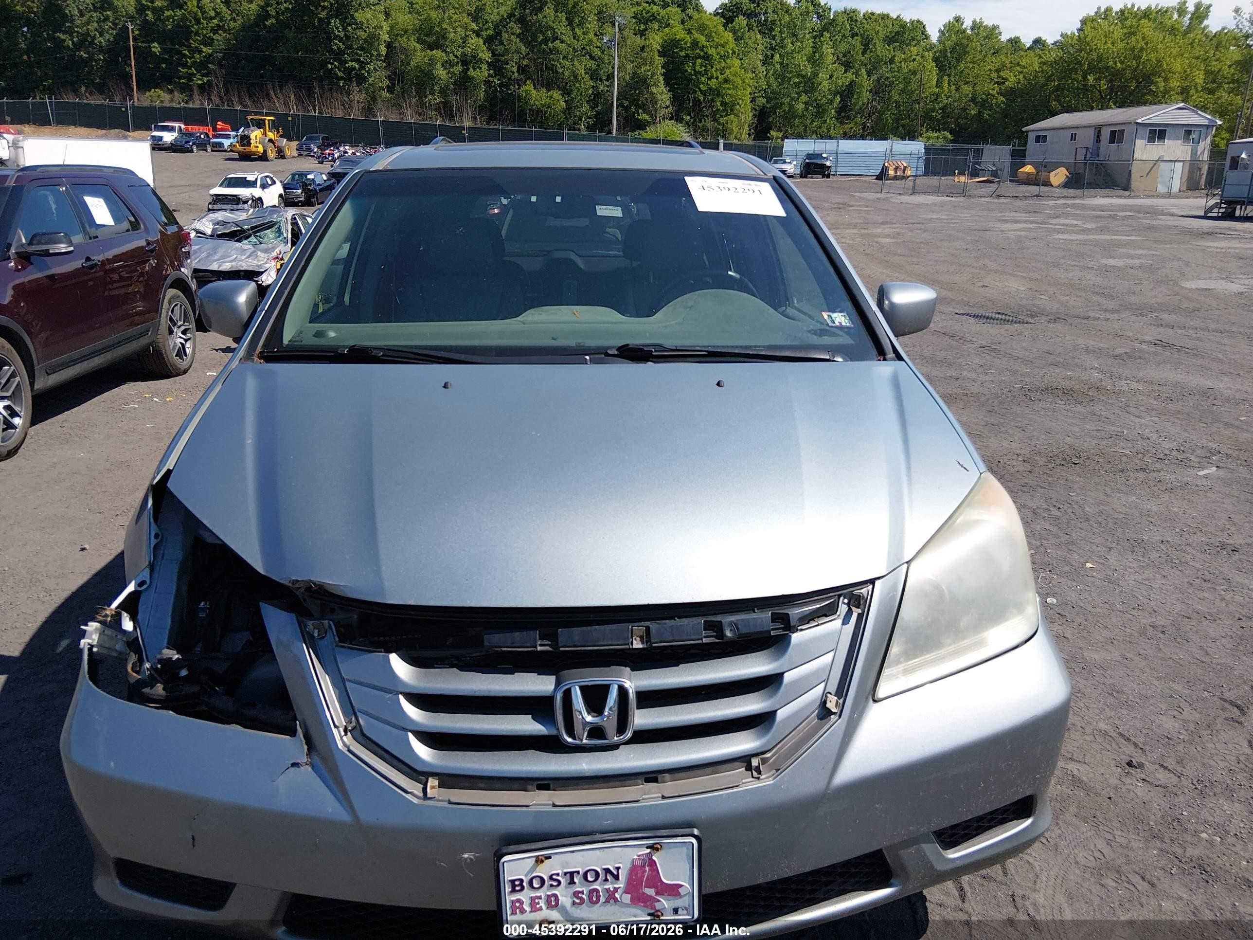 2010 Honda Odyssey Ex-l Light Blue vin: 5FNRL3H7XAB064101