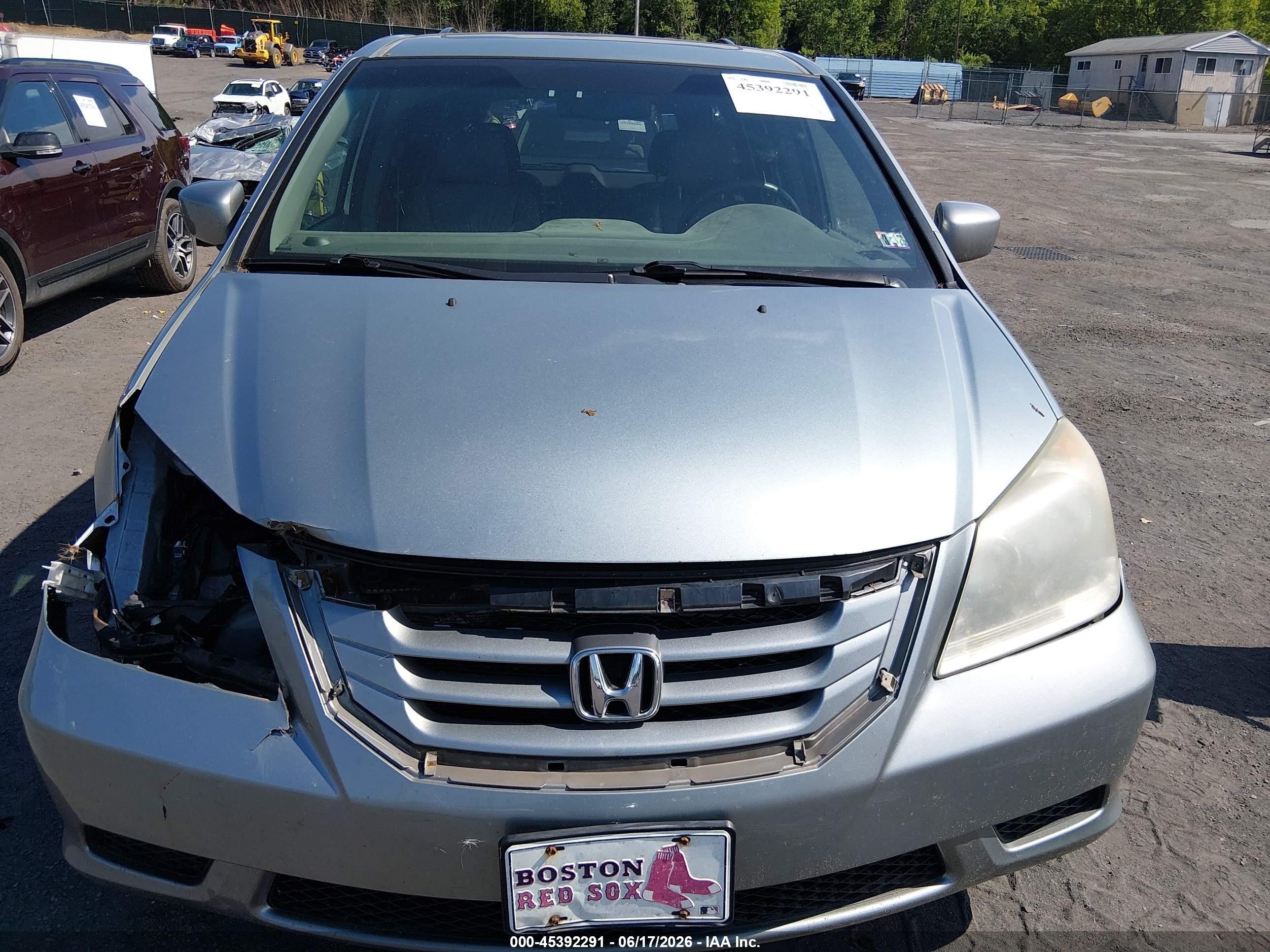 2010 Honda Odyssey Ex-l Light Blue vin: 5FNRL3H7XAB064101