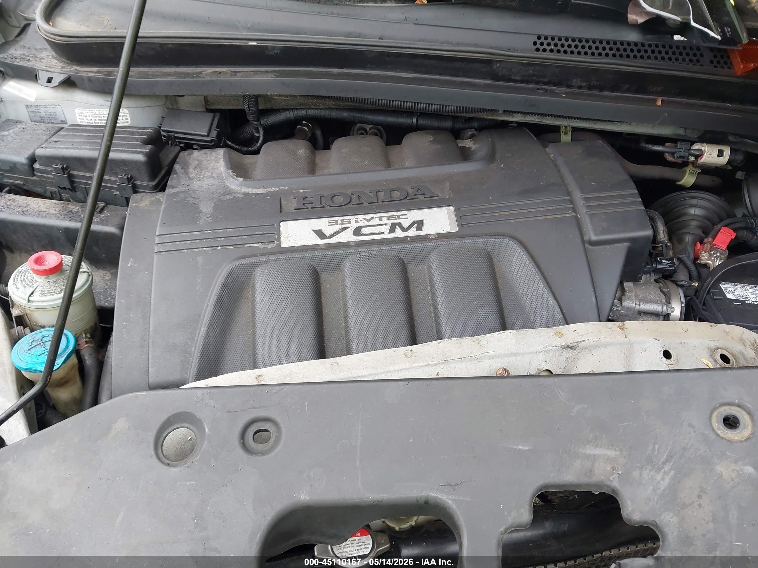 2010 Honda Odyssey Ex-l Silver vin: 5FNRL3H7XAB093744