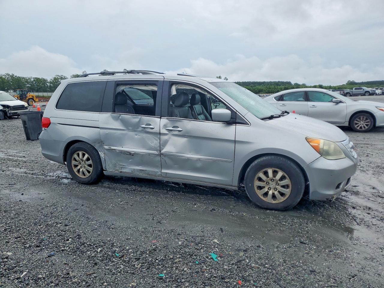 2010 Honda Odyssey Exl Silver vin: 5FNRL3H7XAB095106