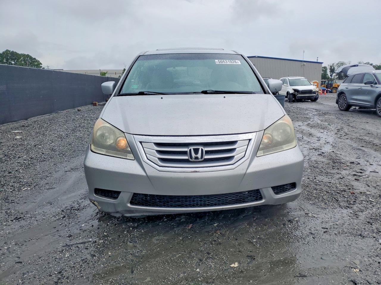 2010 Honda Odyssey Exl Silver vin: 5FNRL3H7XAB095106