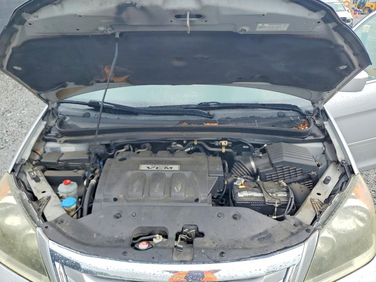 2010 Honda Odyssey Exl Silver vin: 5FNRL3H7XAB095106