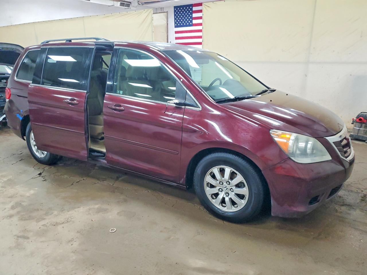 2010 Honda Odyssey Exl Brown vin: 5FNRL3H7XAB100918