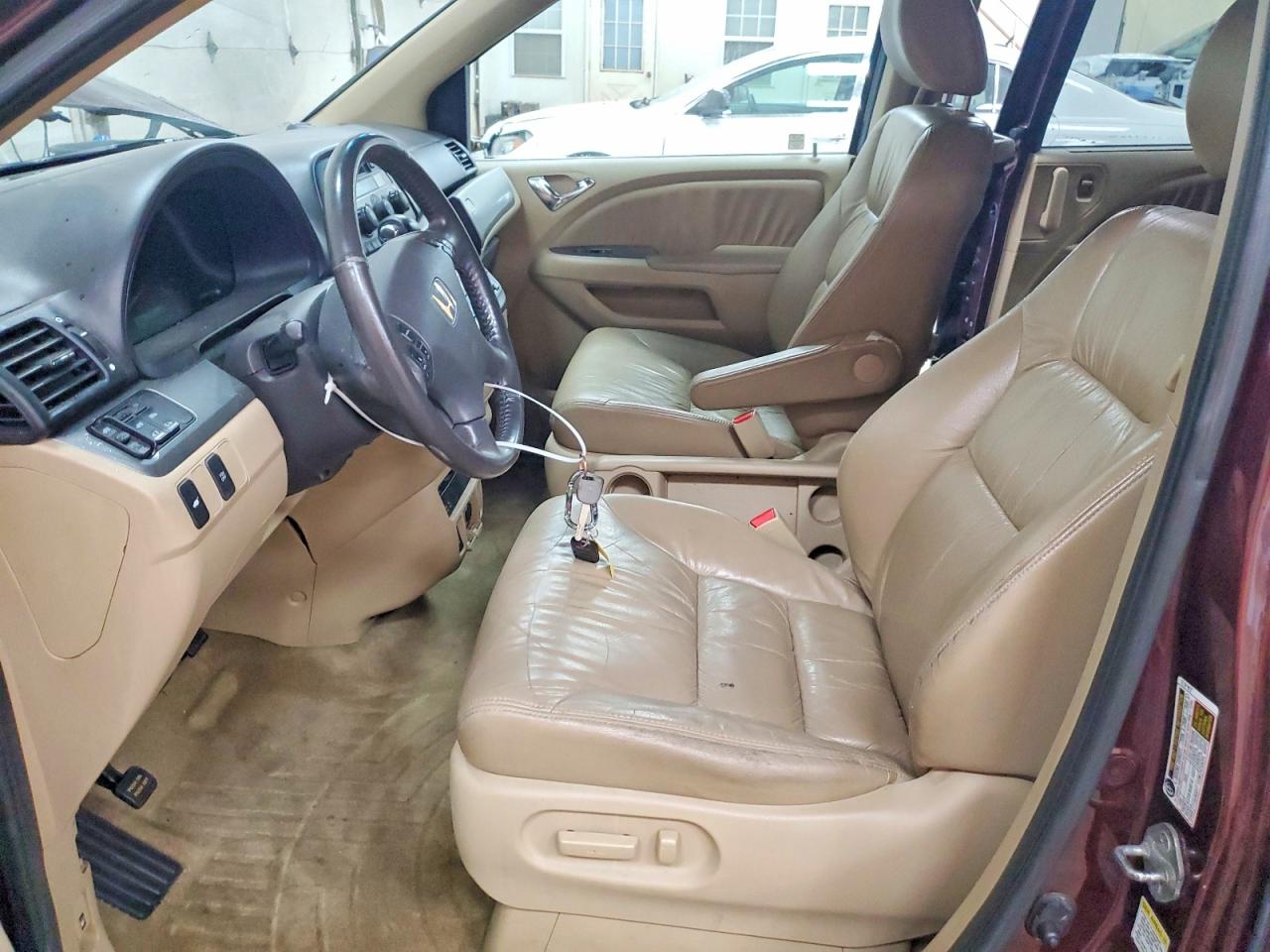 2010 Honda Odyssey Exl Brown vin: 5FNRL3H7XAB100918