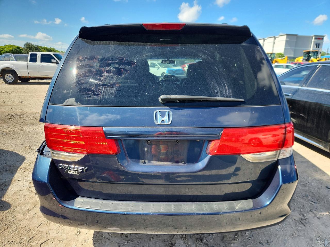 2010 Honda Odyssey Exl Blue vin: 5FNRL3H7XAB101969
