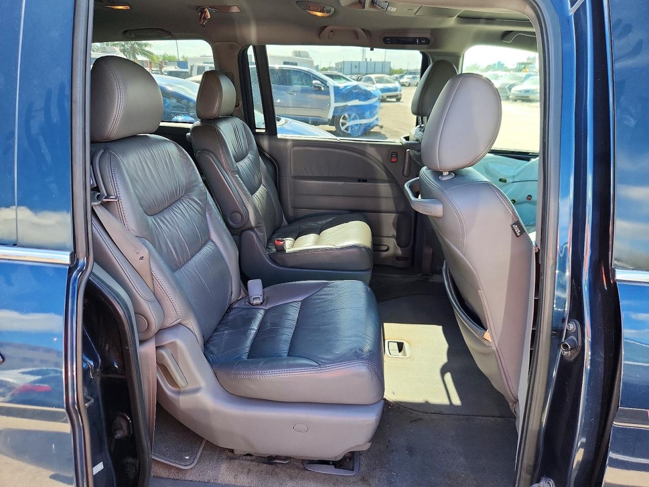 2010 Honda Odyssey Exl Blue vin: 5FNRL3H7XAB101969