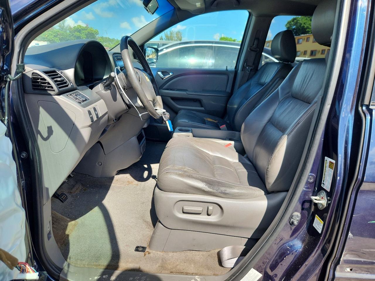 2010 Honda Odyssey Exl Blue vin: 5FNRL3H7XAB101969