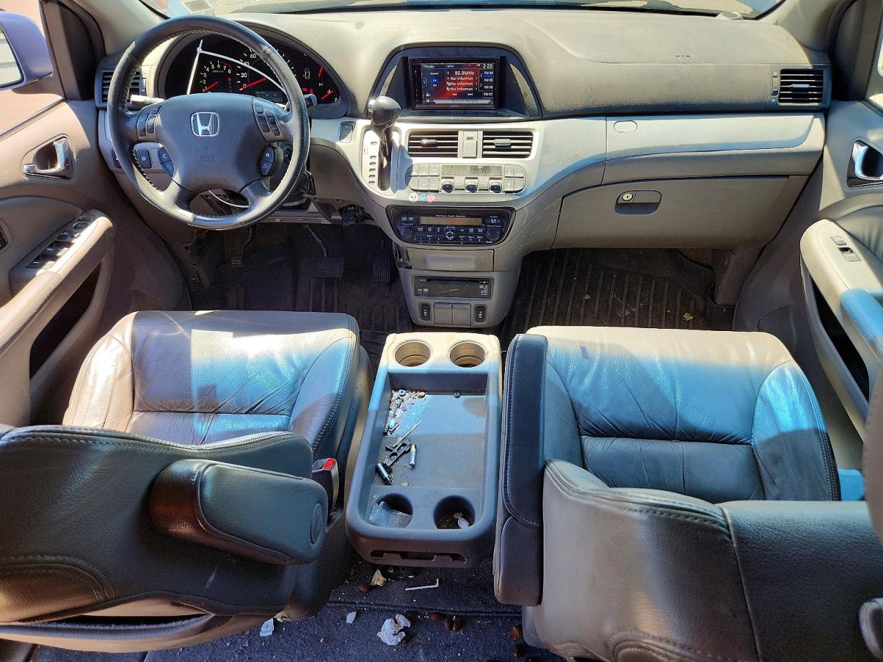 2010 Honda Odyssey Touring Синий vin: 5FNRL3H90AB091017