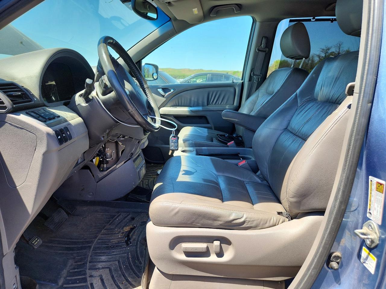 2010 Honda Odyssey Touring Синий vin: 5FNRL3H90AB091017