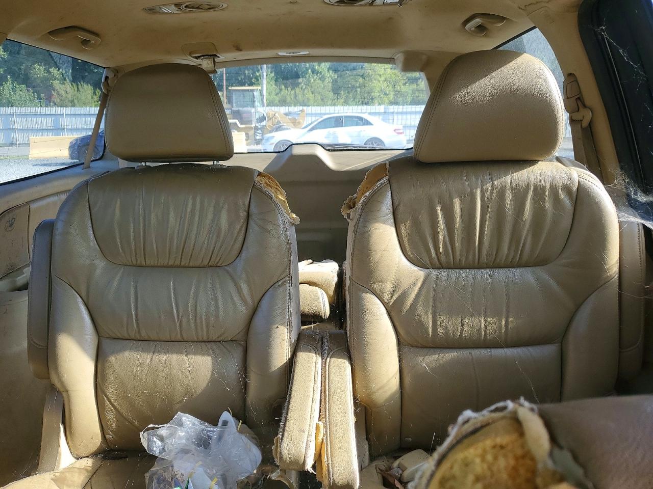 2010 Honda Odyssey Touring White vin: 5FNRL3H90AB097478
