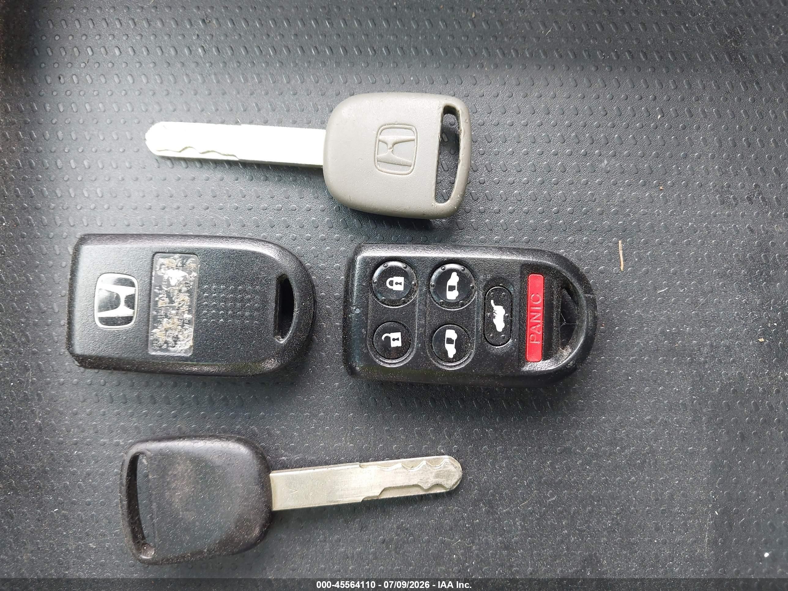 2010 Honda Odyssey Touring Blue vin: 5FNRL3H91AB044773