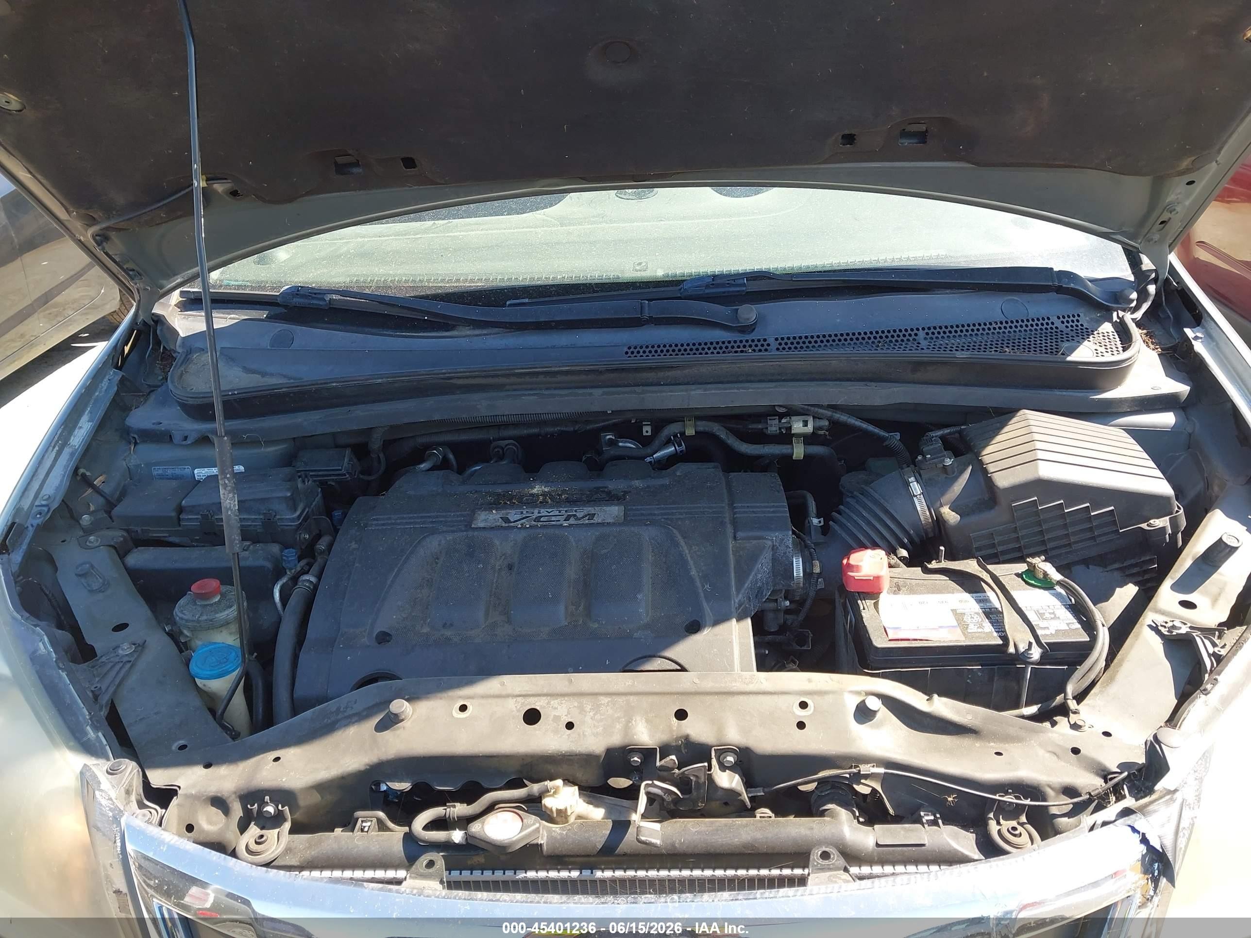 2010 Honda Odyssey Touring Gray vin: 5FNRL3H92AB063946