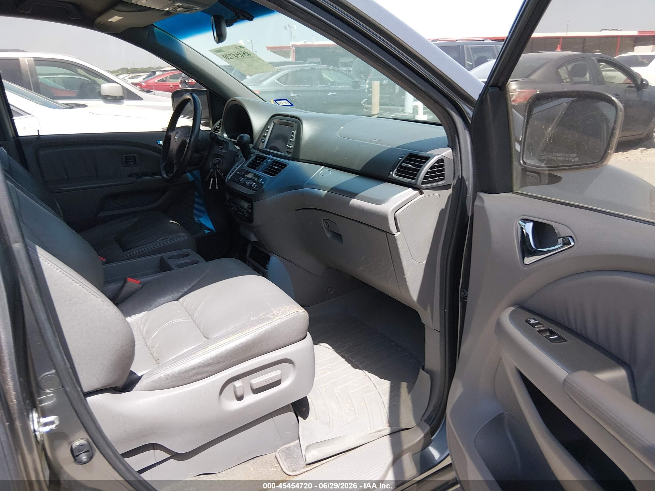 2010 Honda Odyssey Touring Blue vin: 5FNRL3H93AB018899