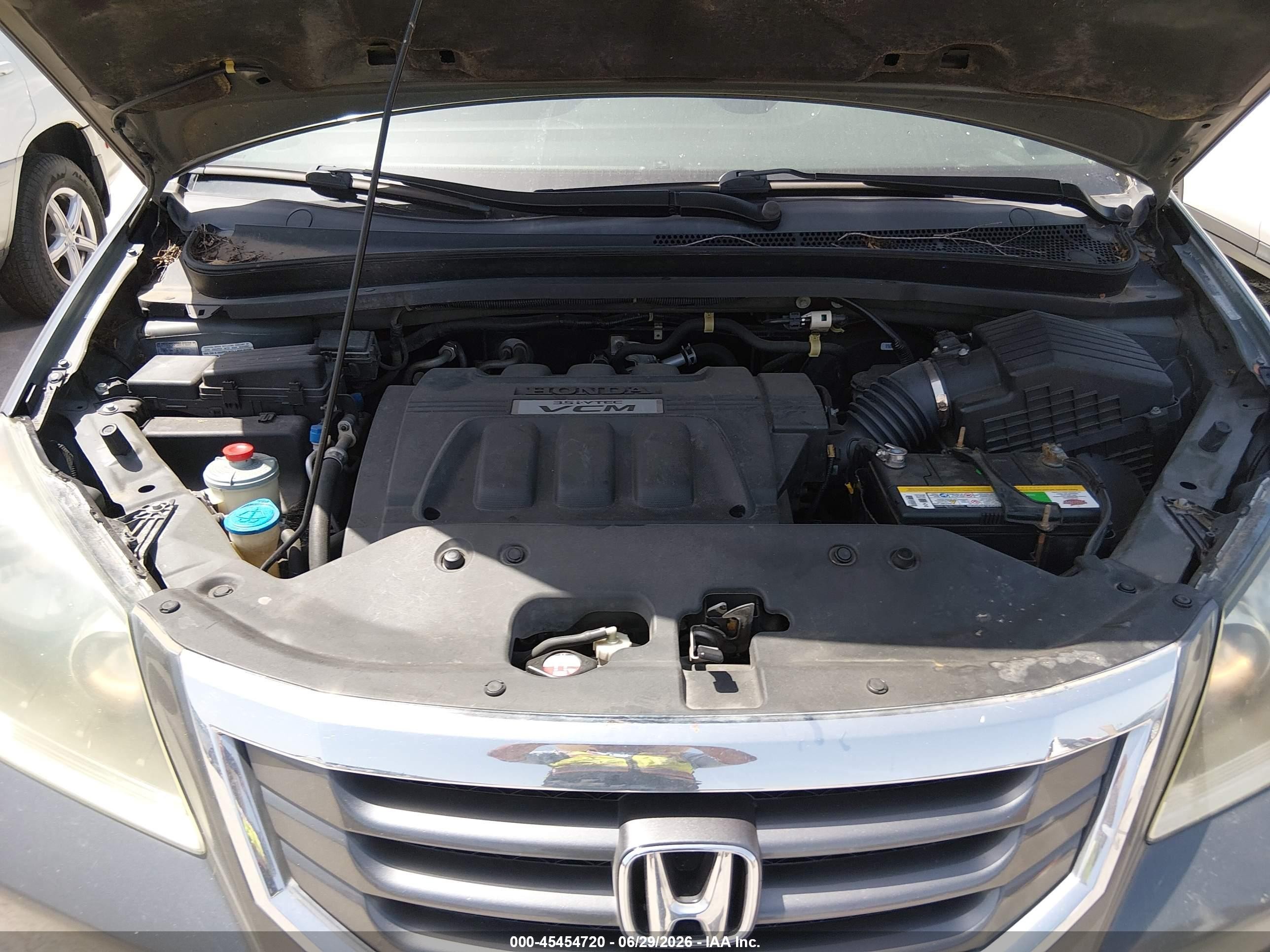 2010 Honda Odyssey Touring Blue vin: 5FNRL3H93AB018899