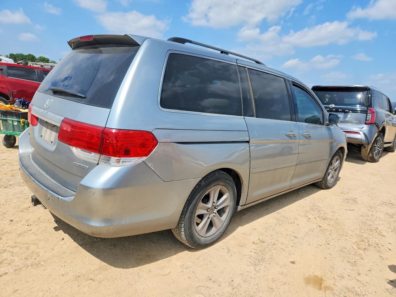 2010 Honda Odyssey Touring Серебряный vin: 5FNRL3H94AB032570